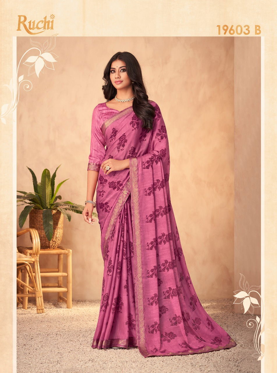 Chandni 3rd Edition Ruchi Wholesale Daily Wear Sarees Catalog